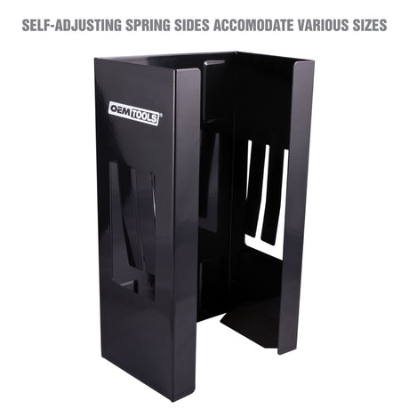 OEMTOOLS 23125 Magnetic Glove Dispenser - Black Additional Image 1