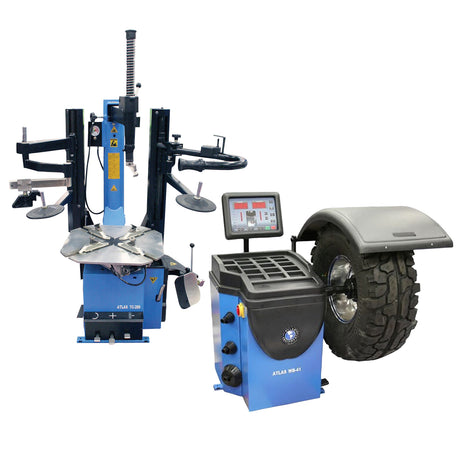 Atlas Equipment ATETCWB-COMBO2-FPD TC289 Rim Clamp Tire Changer + WB41 Wheel Balancer Combo Package Main Image