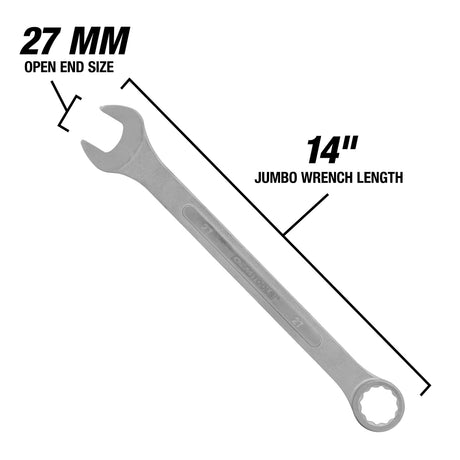 OEMTOOLS 22126 27 mm Jumbo Combination Wrench Additional Image 2