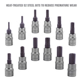 OEMTOOLS 23901 12 Piece Metric Magnetic Hex Bit Socket Set Additional Image 4