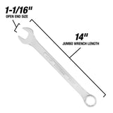 OEMTOOLS 22102 1-1/16in. Jumbo Combination Wrench Additional Image 2