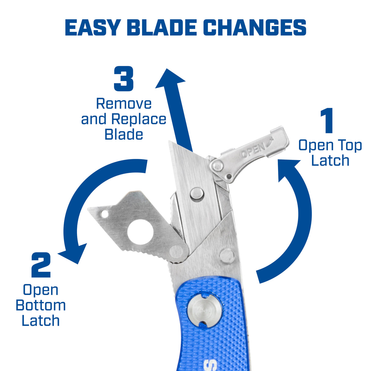 Sheffield 12116 Mini Ultimate Lock Back® Utility Knife Additional Image 7