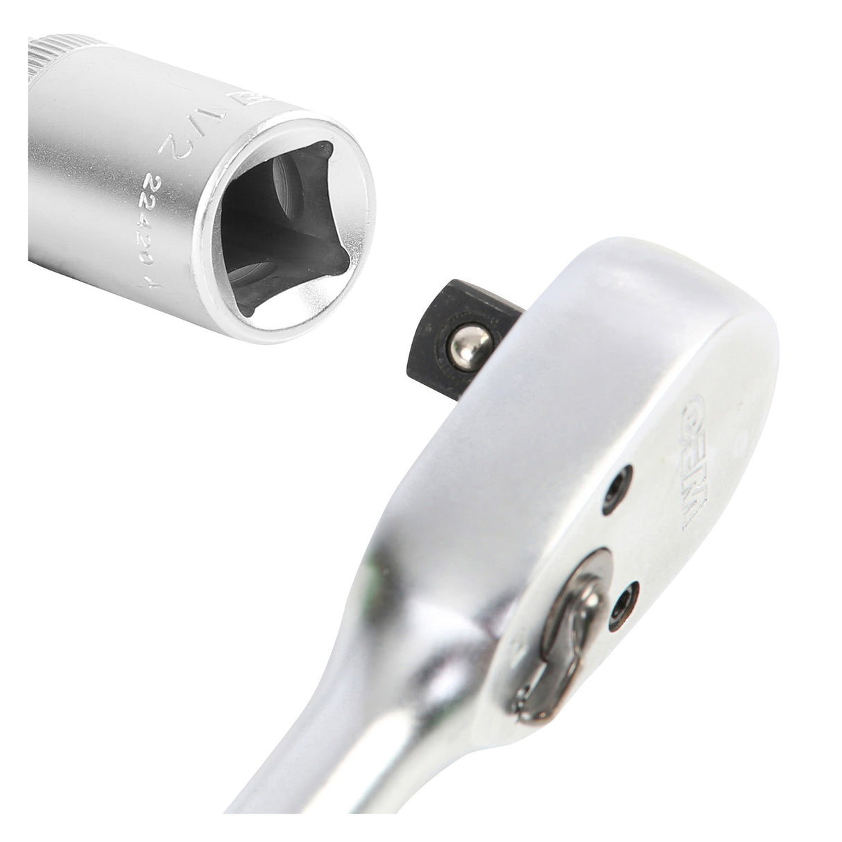 OEMTOOLS 22420 1/2 Inch 1/2 Inch Drive 6 Pt. Deep Wall Socket Additional Image 4