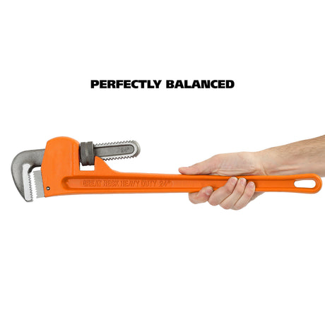 GreatNeck PW24 Pipe Wrench (24 Inch) Additional Image 4