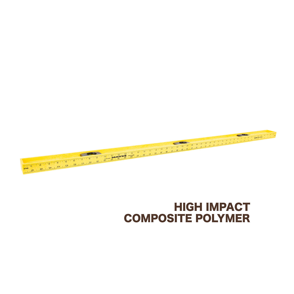 Mayes 10102 Polystyrene Level (48 Inch) Additional Image 4