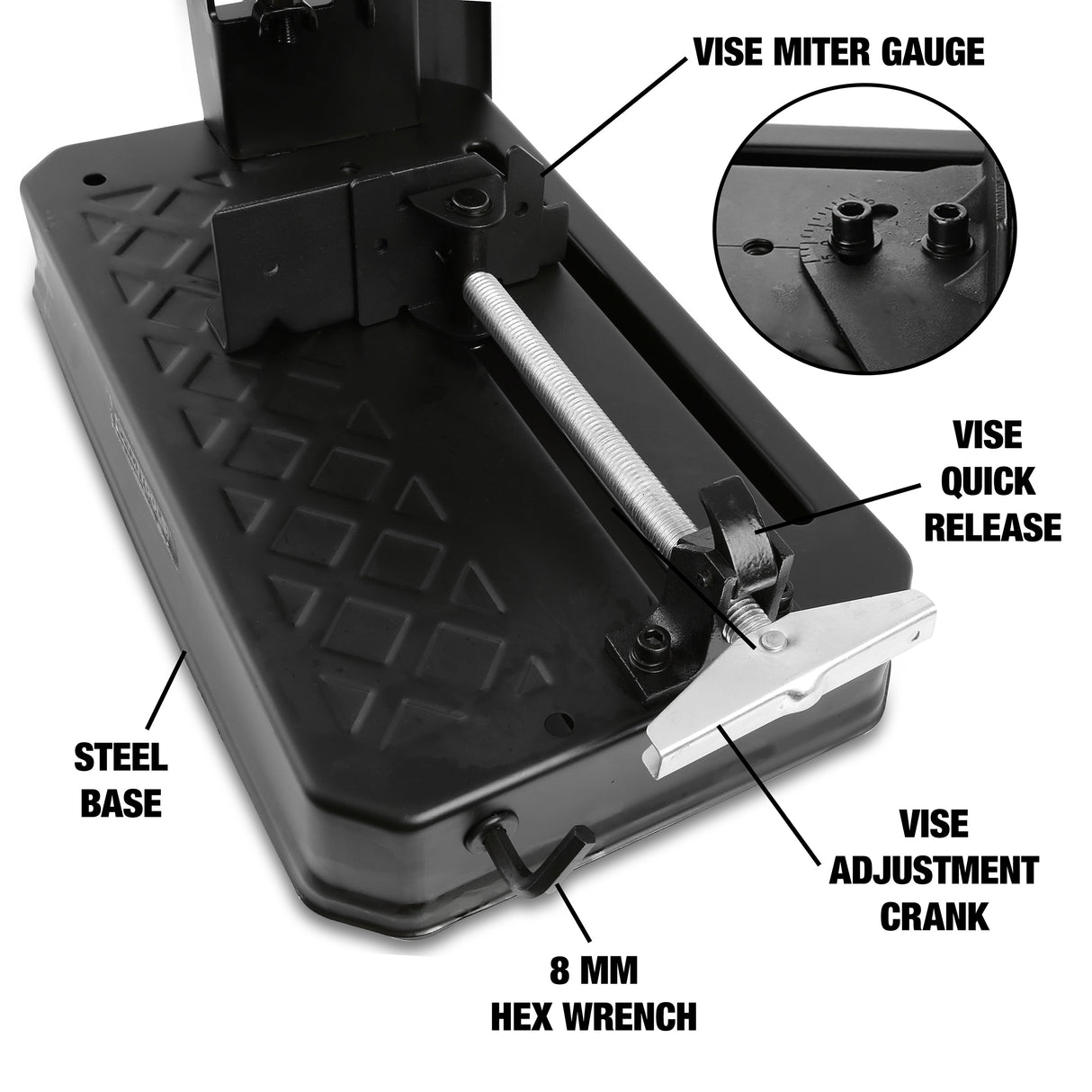 OEMTOOLS 24723 14in. Chop Saw Additional Image 4