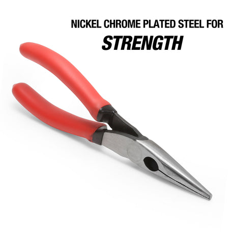 OEMTOOLS 22612 6in. Long Nose Pliers with Side Cutter Additional Image 4