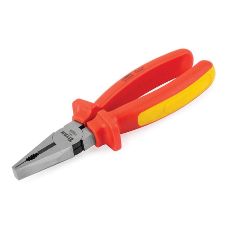 Titan 73328 8in. Insulated VDE Combination Pliers Main Image