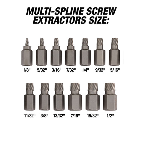 OEMTOOLS 24377 35 Piece Master Screw Extractor and Drill Bit Set Additional Image 2
