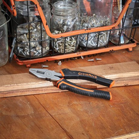 GreatNeck E8C Linesman Pliers (8 Inch) Additional Image 6