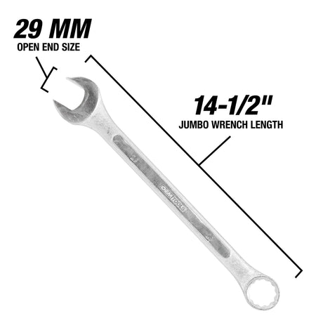 OEMTOOLS 22127 29 mm Jumbo Combination Wrench Additional Image 2