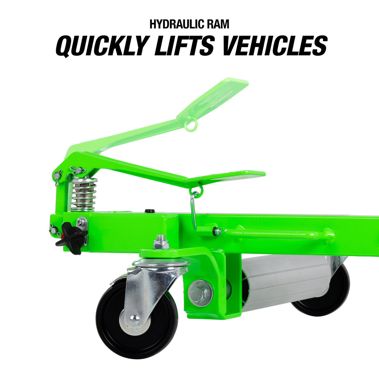 OEMTOOLS 24855TWO 1,500 Lb. Hydraulic Vehicle Position Dolly Set Additional Image 4