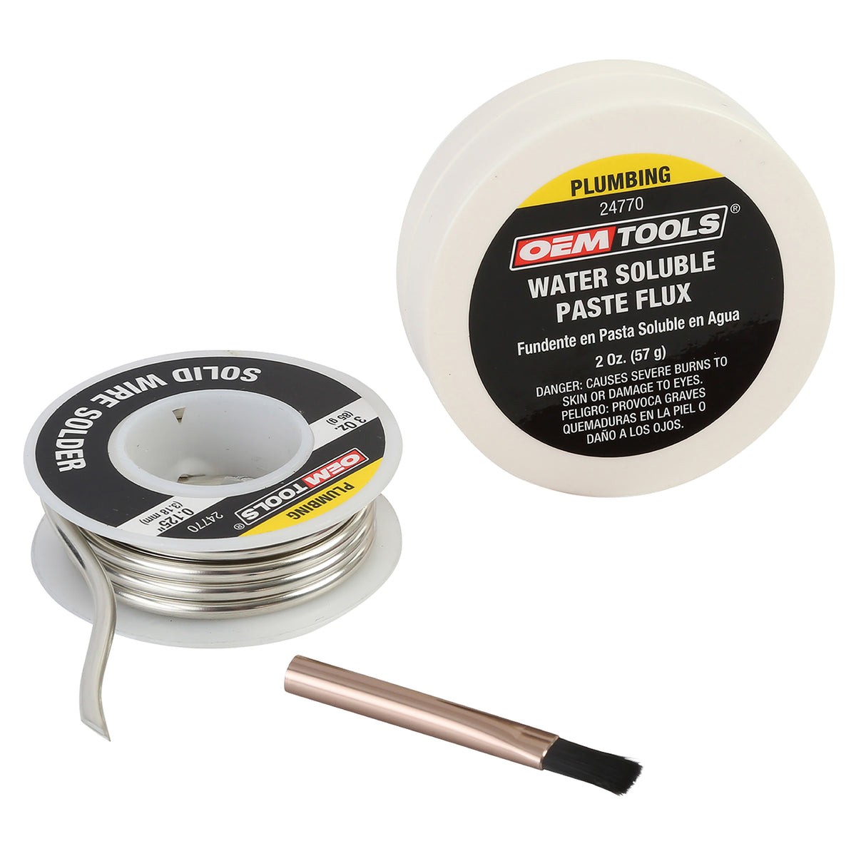 OEMTOOLS 24770 Plumbing Solder and Flux Kit Main Image