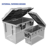 Sheffield 2PK Combo Field Box Set Standard and XL- Gray Additional Image 2