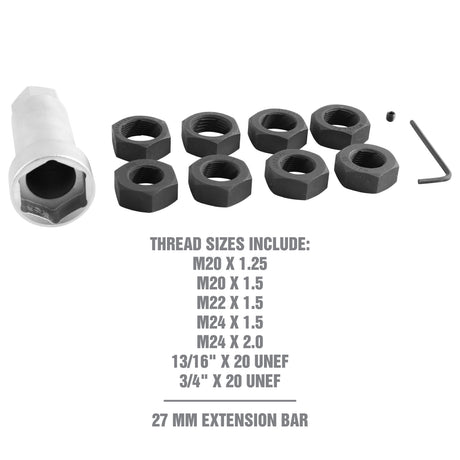 OEMTOOLS 37233 Axle Spindle Threading Set Additional Image 4