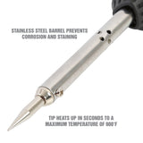 OEMTOOLS 24760 40-Watt Soldering Iron with Metal Stand Additional Image 3