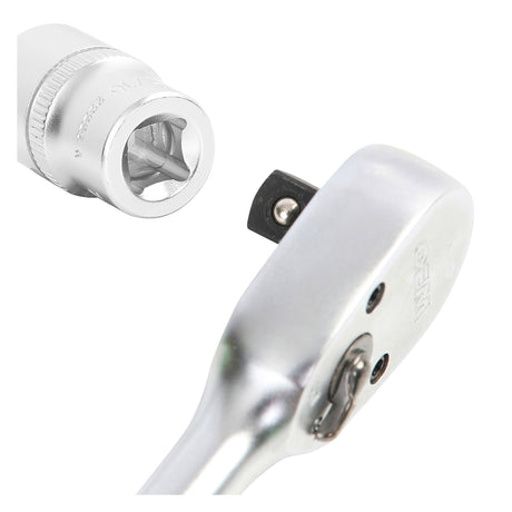 OEMTOOLS 22229 1/4 Inch Drive 6 Pt. Socket (7/16 Inch) Additional Image 3