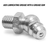 OEMTOOLS 25793 1/4in. 45° 28 Grease Fittings 10-Pack Additional Image 3
