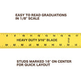 Mayes 10182 Heavy Duty Aluminum Wallboard Square (48 Inch) Additional Image 2