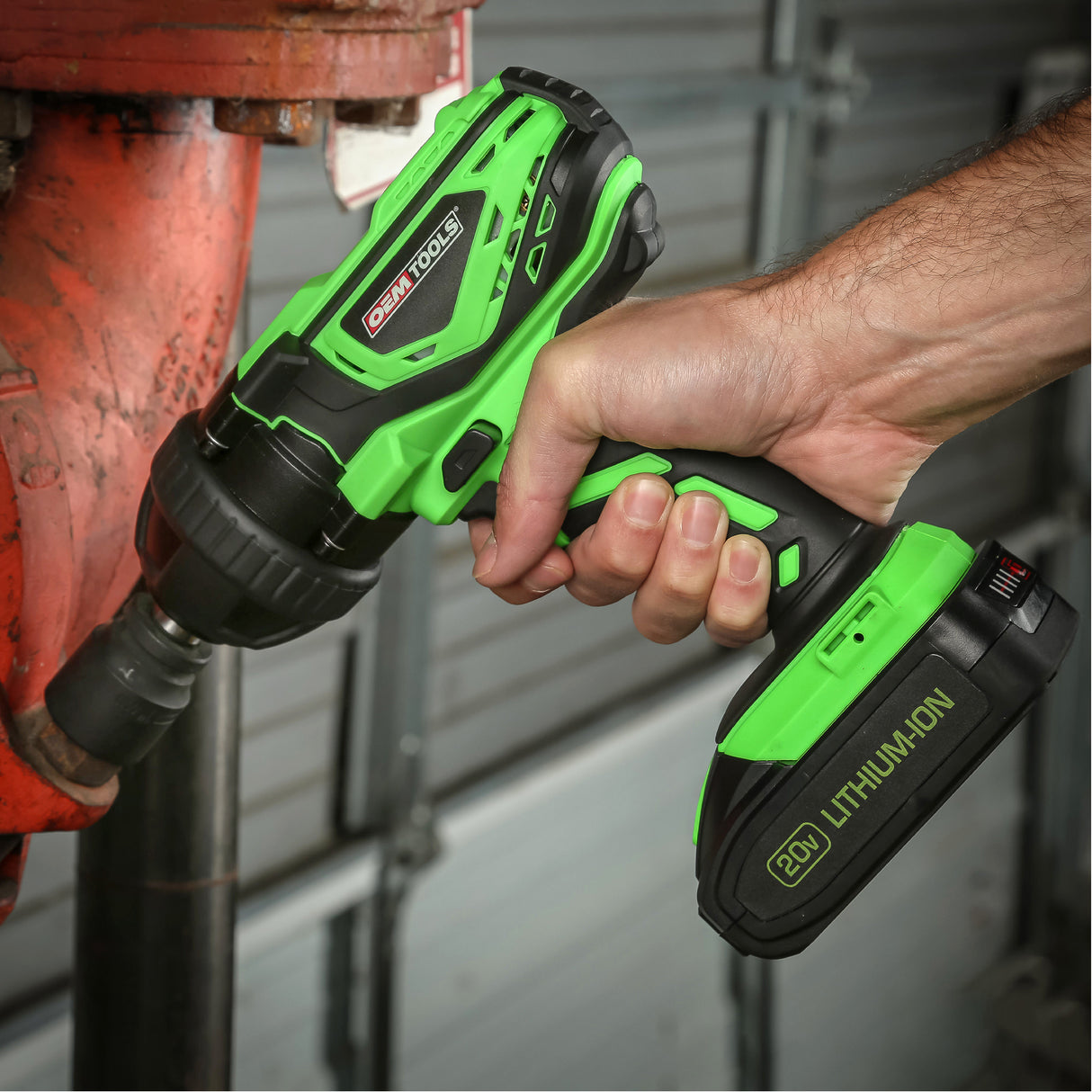 OEMTOOLS 24481 Heavy Duty 1/2in. Drive Li-ion Impact Wrench Additional Image 8