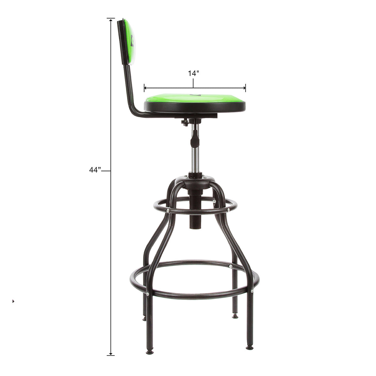 OEMTOOLS 24931TWO Adjustable Hydraulic Shop Stool (2 Pack) Additional Image 2