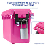 Sheffield 12631 Field Box- Pink, Made in the U.S.A. Additional Image 4
