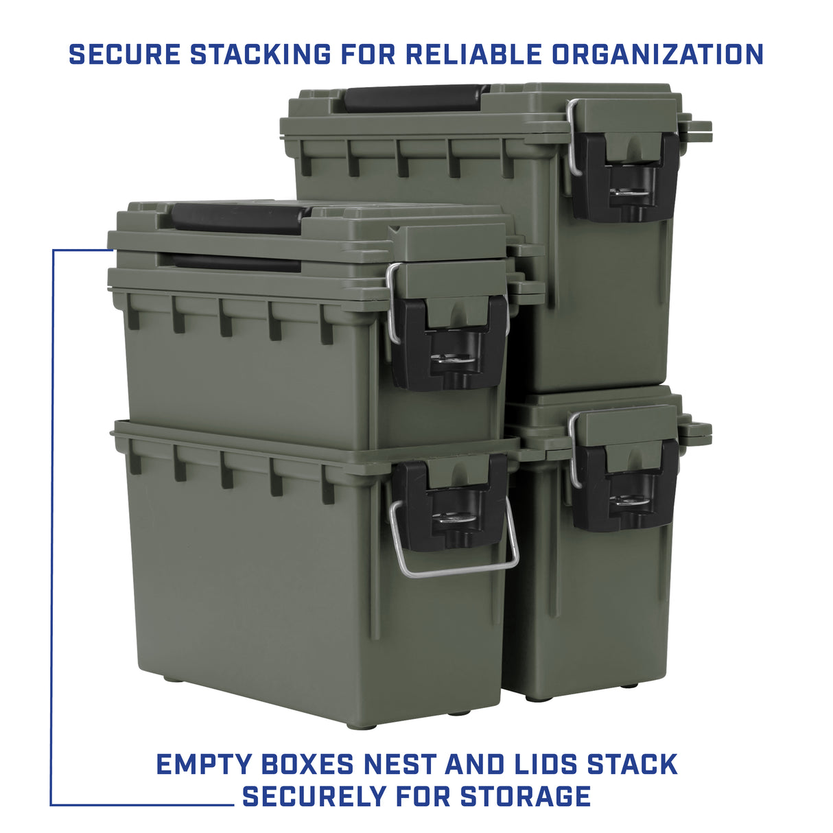 Sheffield 12726 Field Box- Military Drab Green Additional Image 5