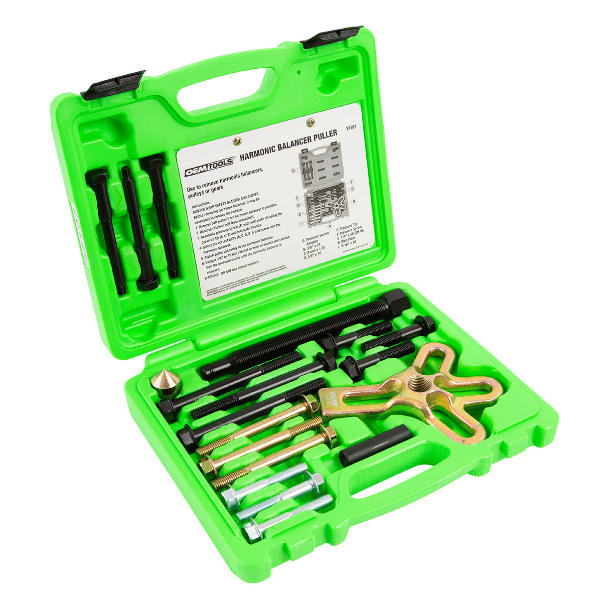 OEMTOOLS 37187 Harmonic Balancer Puller Additional Image 1