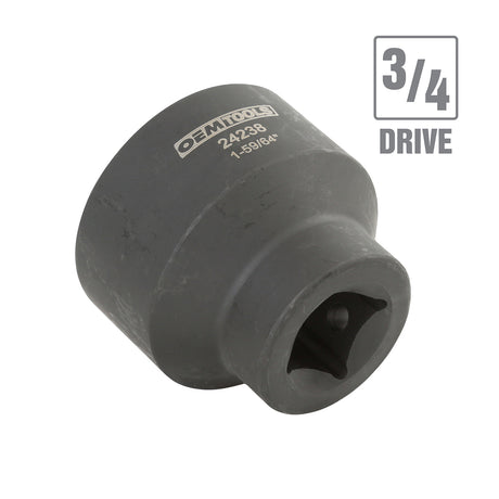 OEMTOOLS 24238 3/4in. Drive Ball Joint Impact Socket 1-59/64in. Additional Image 1