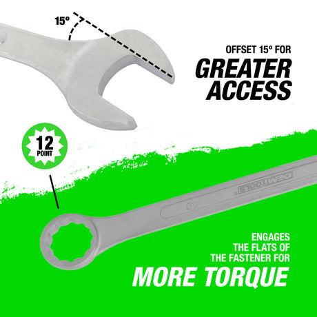 OEMTOOLS 22134 40 mm Jumbo Combination Wrench Additional Image 3