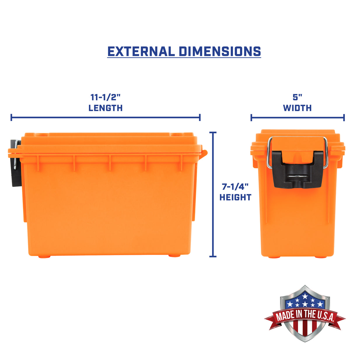Sheffield 12630 Field Box - Orange Additional Image 1