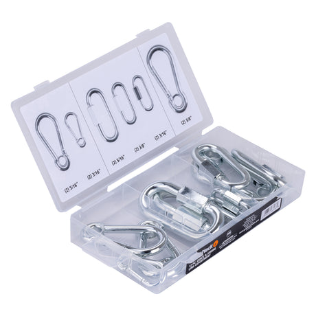GreatNeck 68236 12-Piece Quick and Spring Link Assortment Main Image