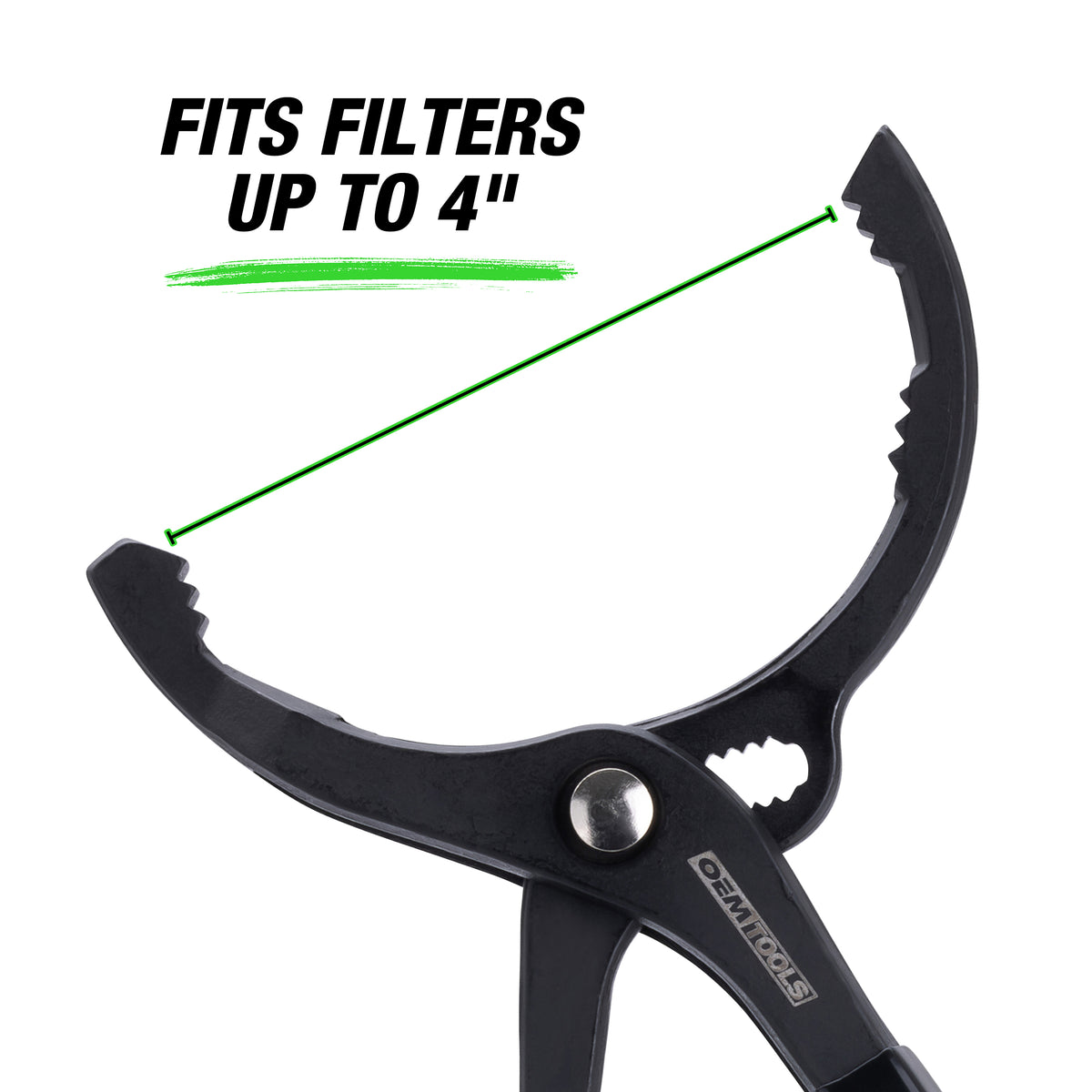 12in. Quick-Adjust Oil Filter Pliers Additional Image 2