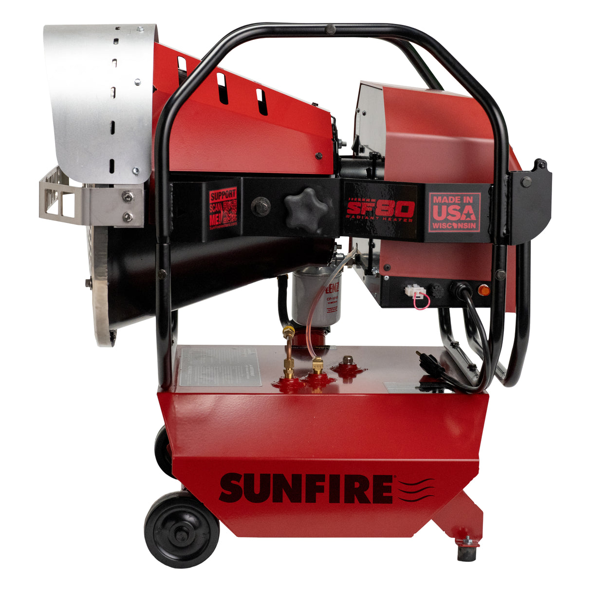 Sunfire SF80 Portable Dual Fuel Indoor/Outdoor Radiant Heater Additional Image 2