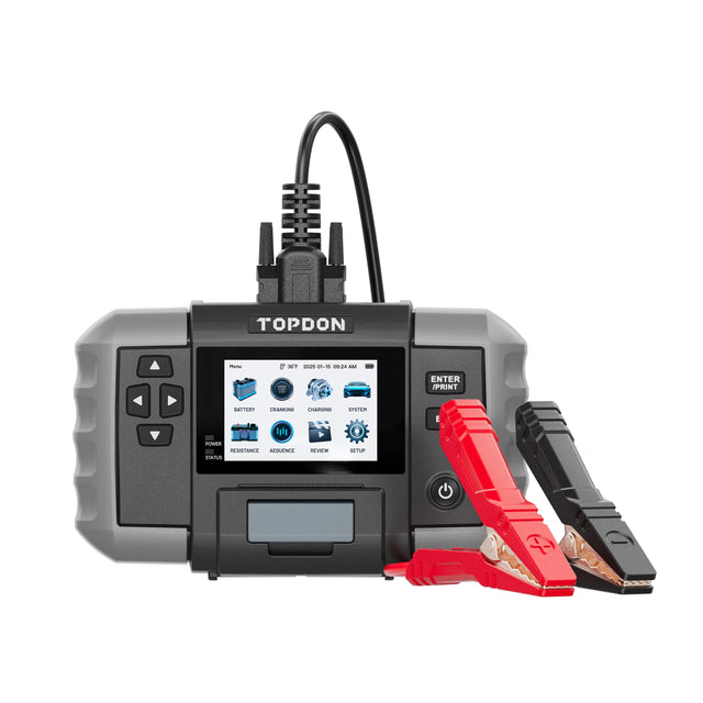 TOPDON BT600PLUS Battery Tester With Printer Main Image
