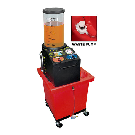 Uview 570000X Vacufill Air Operated Coolant Exchanger with Drain Pump Main Image