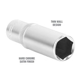 OEMTOOLS 22345 3/8 Inch Drive Deep Wall Socket Additional Image 2