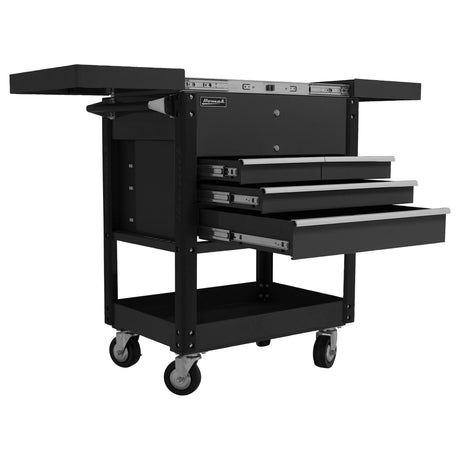 Homak 35in. 4 Drawer Slide Top Cart Additional Image 1