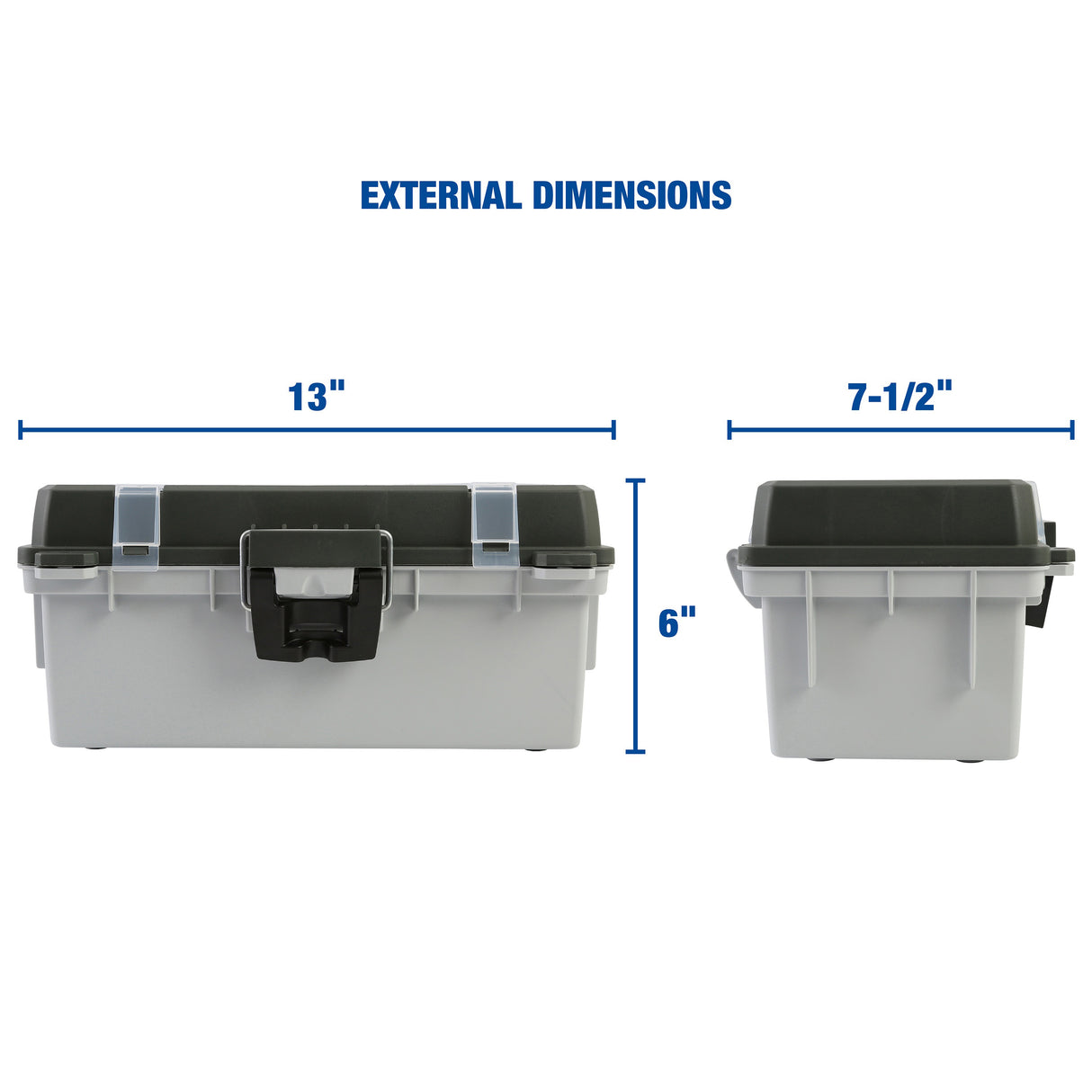 OEMTOOLS 68943 Tote Tackle Box Combo Additional Image 1