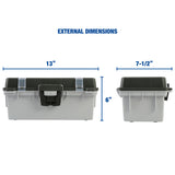 OEMTOOLS 68943 Tote Tackle Box Combo Additional Image 1