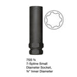 OEMTOOLS 24447P 7SS 3/4in. 7-Spline Main Image