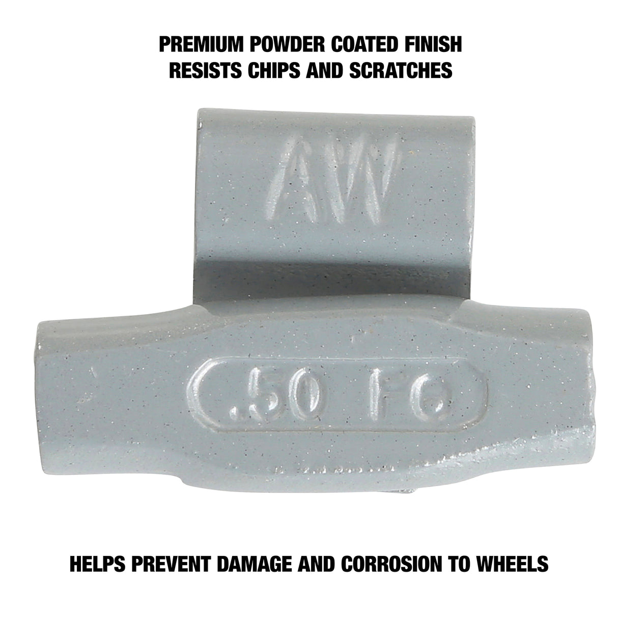 OEMTOOLS 23231 0.50 Oz. AL Style Steel Wheel Weight - 1 Box of 25 Additional Image 3