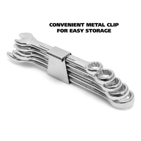 GreatNeck CMW5C Metric Combination Wrench Set (5-Piece) Additional Image 6