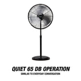 OEMTOOLS 34887 20 Inch Oscillating Pedestal Fan Additional Image 5