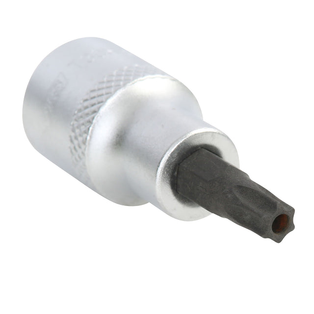 OEMTOOLS 22786 3/8 Inch Drive Tamper Proof Star Socket Bit (T30) Main Image