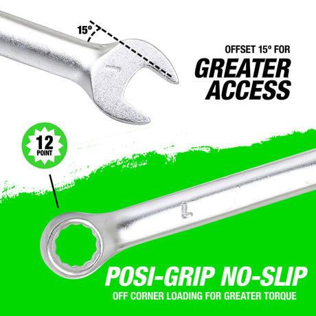 OEMTOOLS 22010 7 mm Combination Wrench (Metric) Additional Image 3