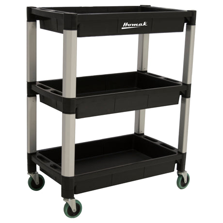 Homak PP06032031 30in. 3 Tier Utility Cart Main Image