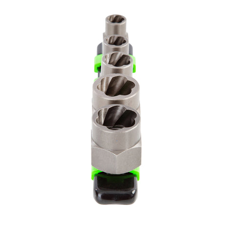 OEMTOOLS 22985 5 Piece Spiral Type Extractor Set on Aluminum Rail Additional Image 4
