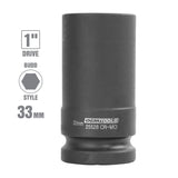 OEMTOOLS 25528 1 Inch Budd Style Wheel Socket (33 mm) Additional Image 1