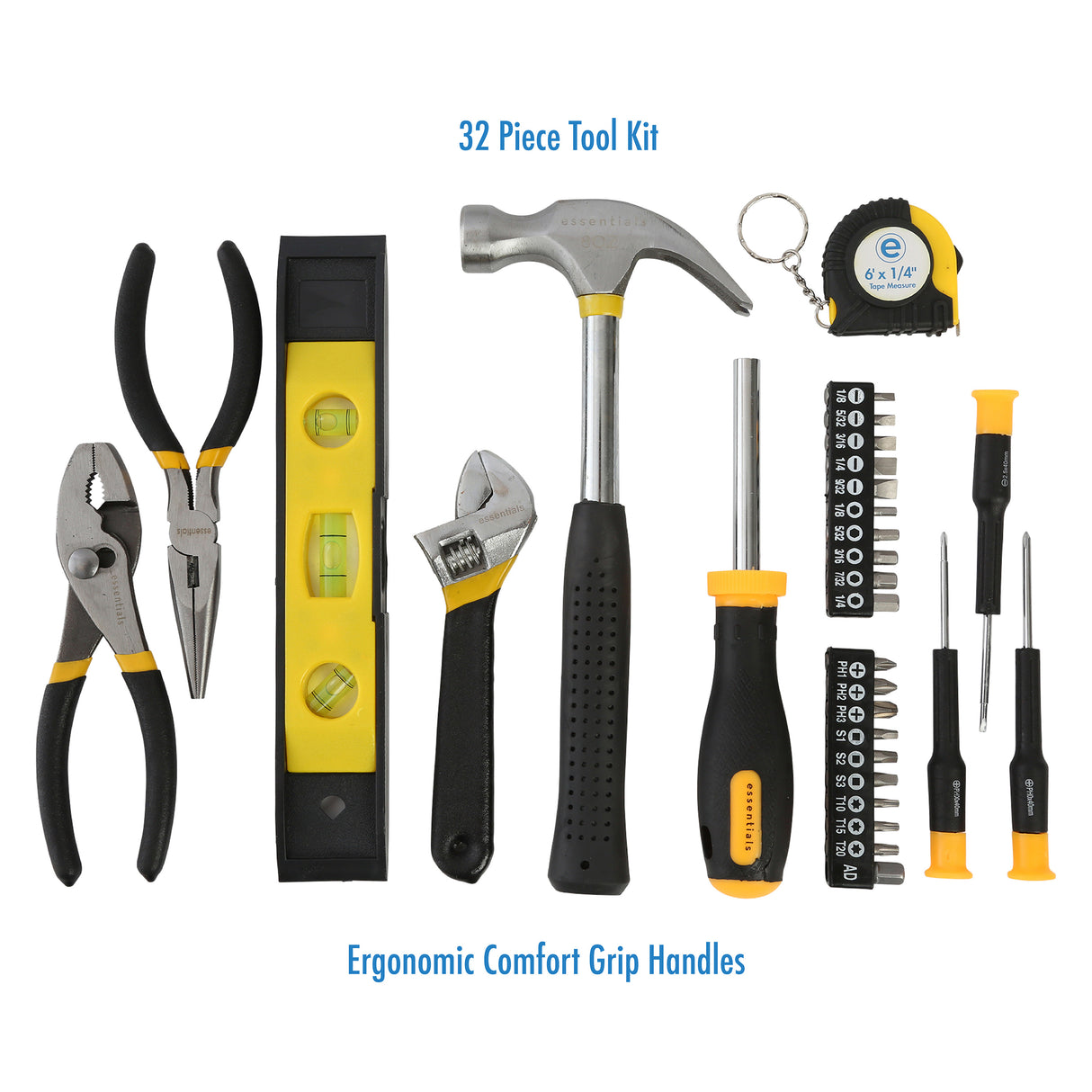 Essentials 32 Piece Around the House Tool Kit Additional Image 1